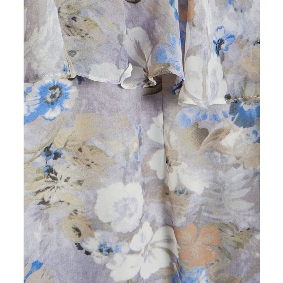 Mikael Aghal x Revolve Fairycore Ruffled One Shoulder Floral Maxi Dress - Picture 6 of 11